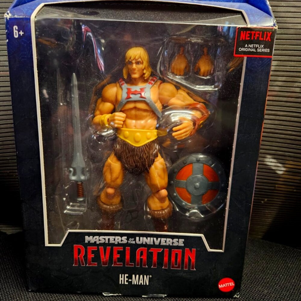 MOTU Netflix Revelation He-Man action figure
